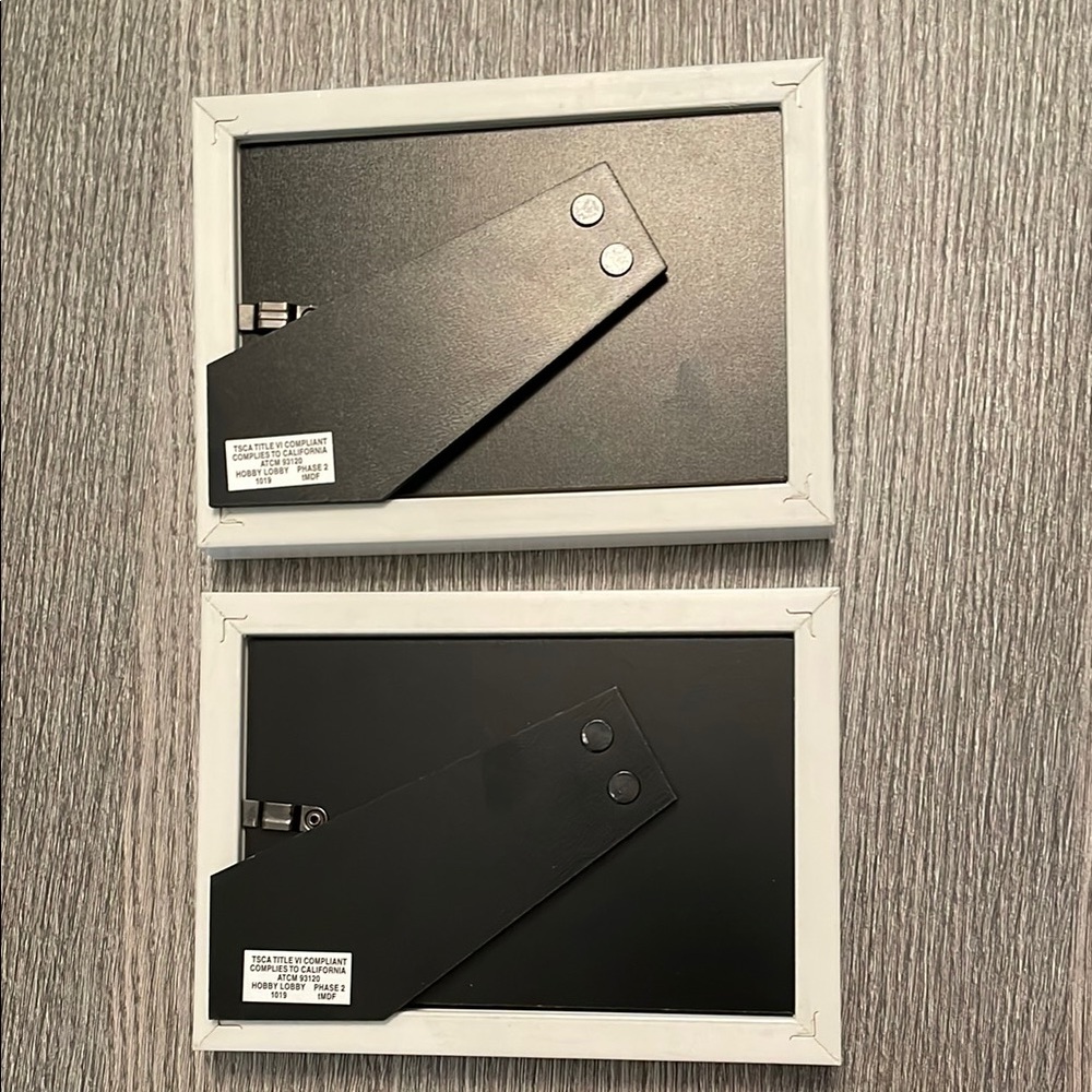 White Picture Frame Set - Picture 6 of 6